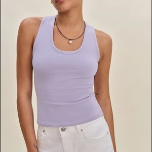Reformation Purple Archie Knit Top NWT Retails for $58